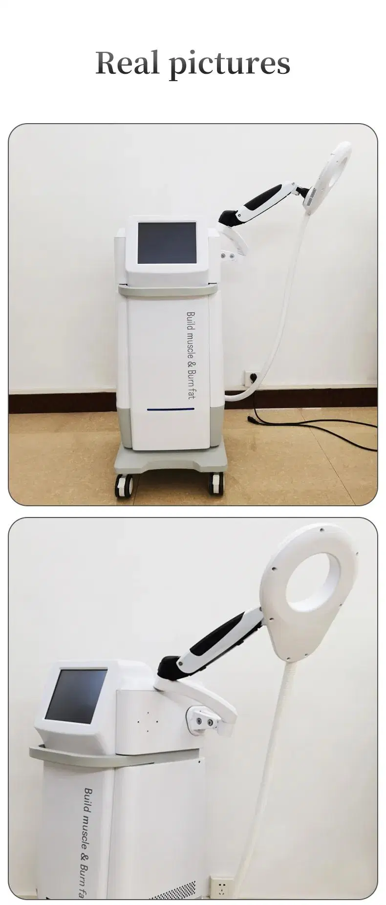 3 in 1 Extracorporeal Pneumatic Shock Wave Therapy System Physio Magneto Infrared Laser Fisioterapia