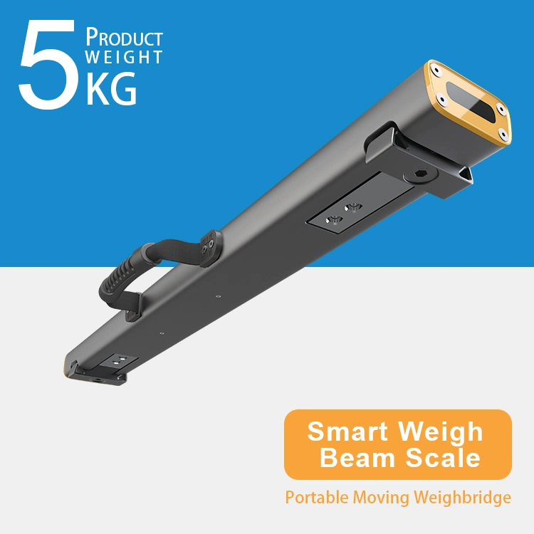 Wireless Carry-on Beam Scale Weigh 1-4500kg Bluetooth Connect Mobilephone APP Billing and Sharing Onsite Lithium Battery 100 Hours