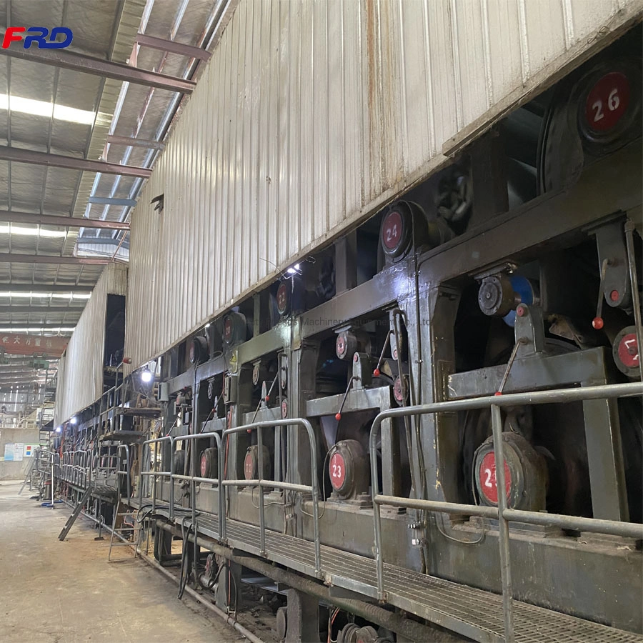 282 Kraft Liner Duplex Board Corrugated Paper Making Machine Kraft Testliner Paper Making 4200mm 200t/D Toilet Paper Making Machine Kraft Paper Making Machine