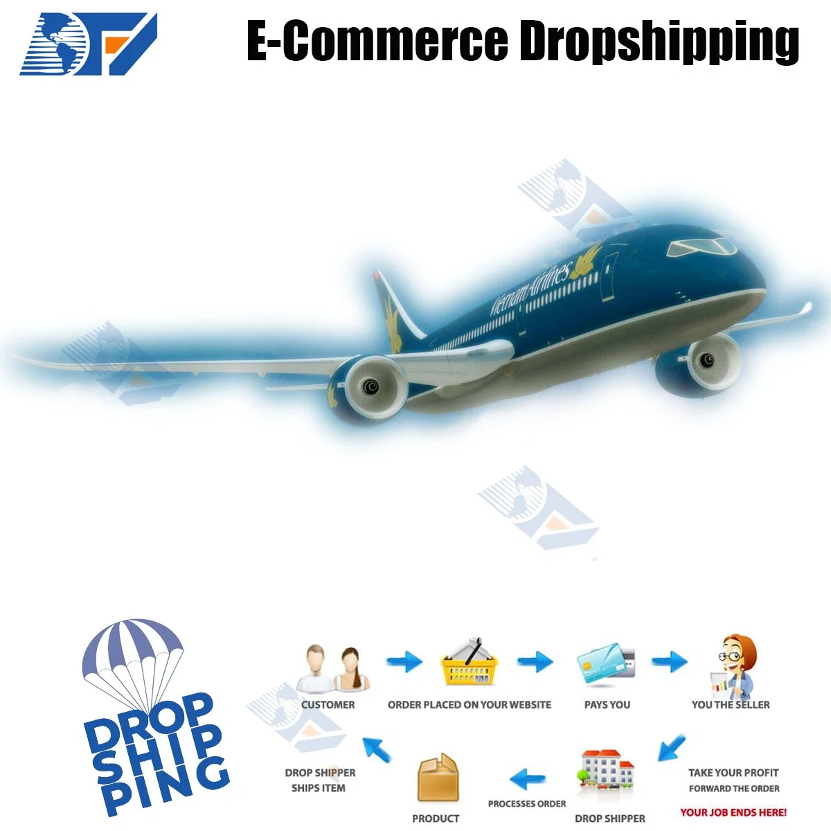 China Best Air Service Dropshipping Agent Freight Forwarder From China to India