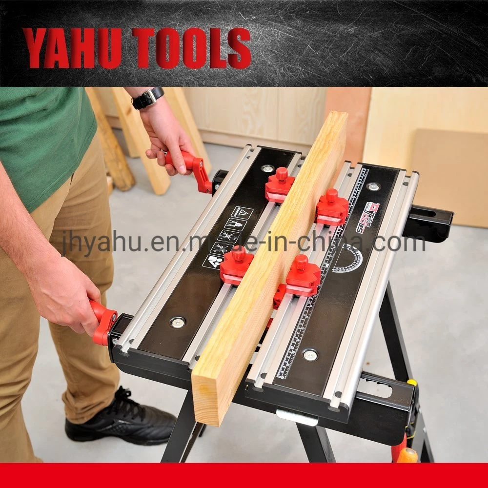 Taller de garaje de metal pesado de acero inoxidable Workbench Workbench herramienta