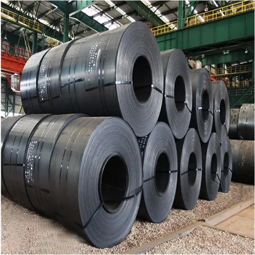 Q235 Q235B Q345 Q345b Ss4 Mild Carbon Steel Strips Iron Hot Rolled Steel Coil High Strength Spring Plate Ms Alloy Coil