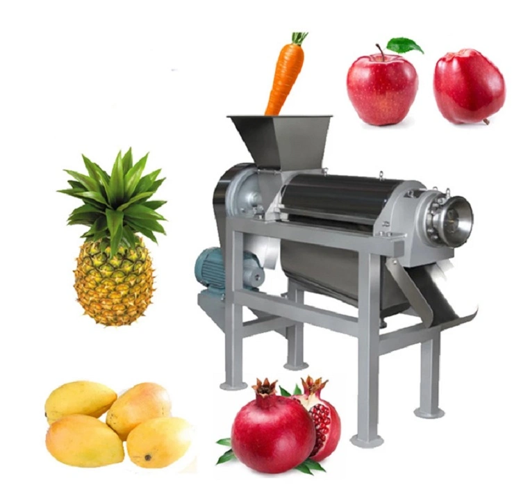 Industrial Fruit Apple Banana Lemon Juicer 1500kg/H Cold Press Juicer with Fast Delivery