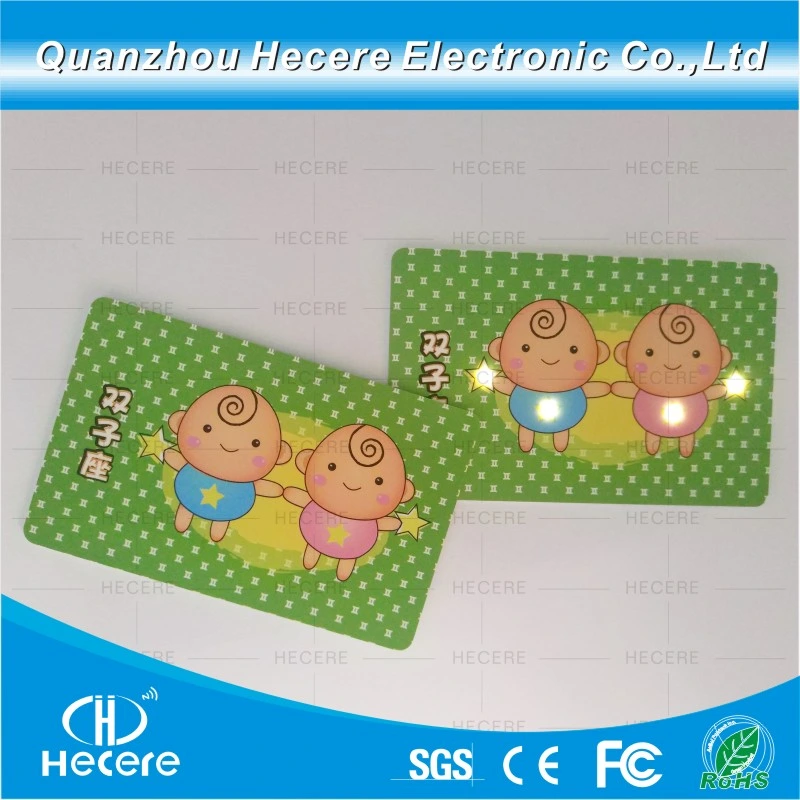 LED Flash Epoxy RFID Tag Card for Access Control