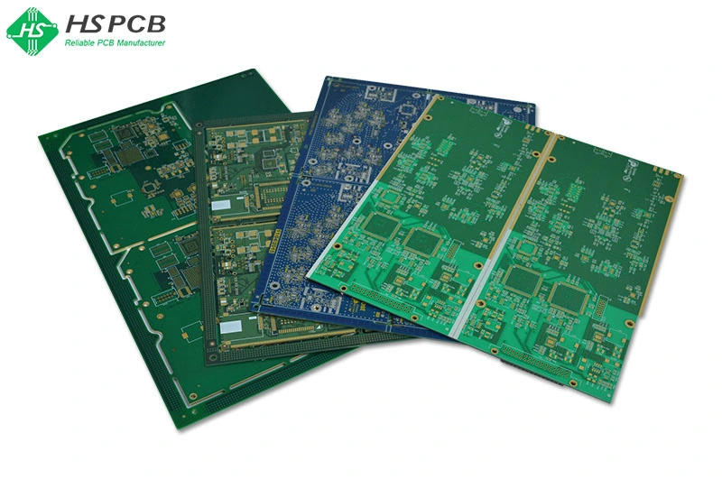 Circuito mín. De placa PCB HDI de perfuração a laser com resina de pastilha Fabricante da placa