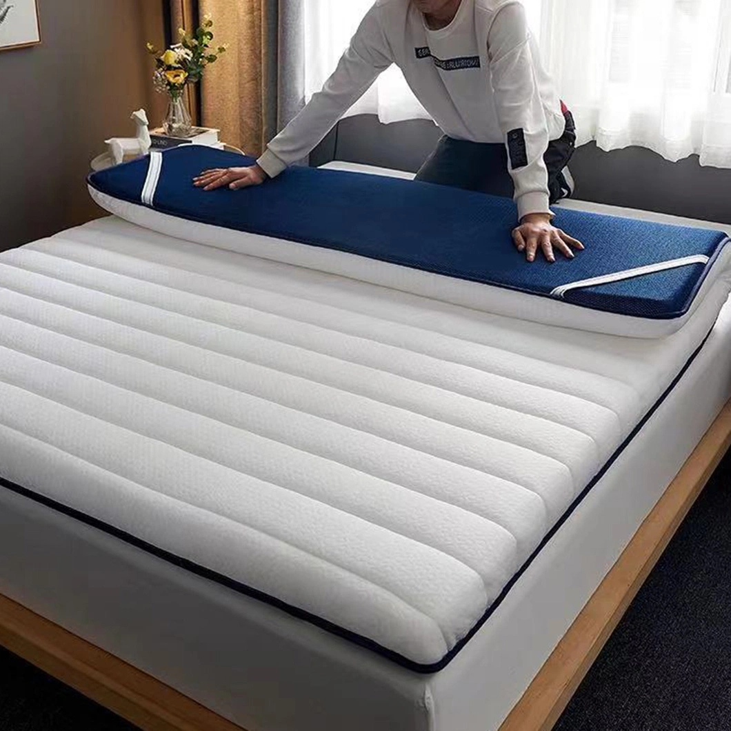 فرش جيل بفراش رغوة الذاكرة Topper Quality Sleep Well Pad كينج سرير كوين فى فراش بوكس لاتيكس فى صندوق