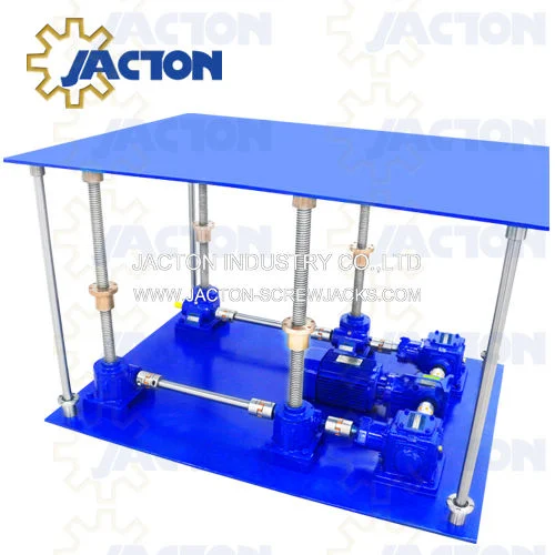 Modular System for Screw Jacks Provides a Wide Range of Solutions for Electromechanical Adjustment of Linear and Pivoting Movements.