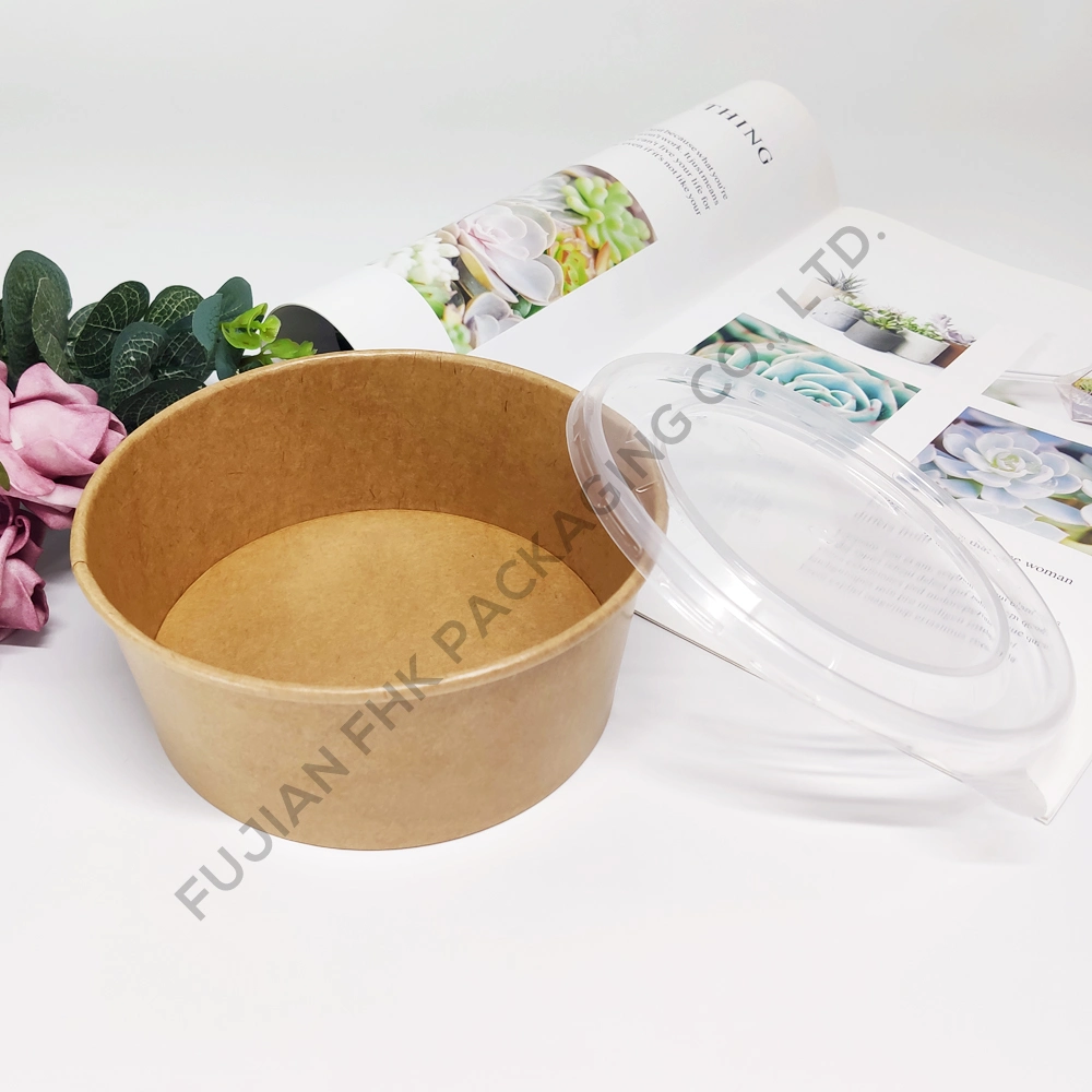 750ml 150mm Diameter Eco Friendly Ice Cream Paper Bowls