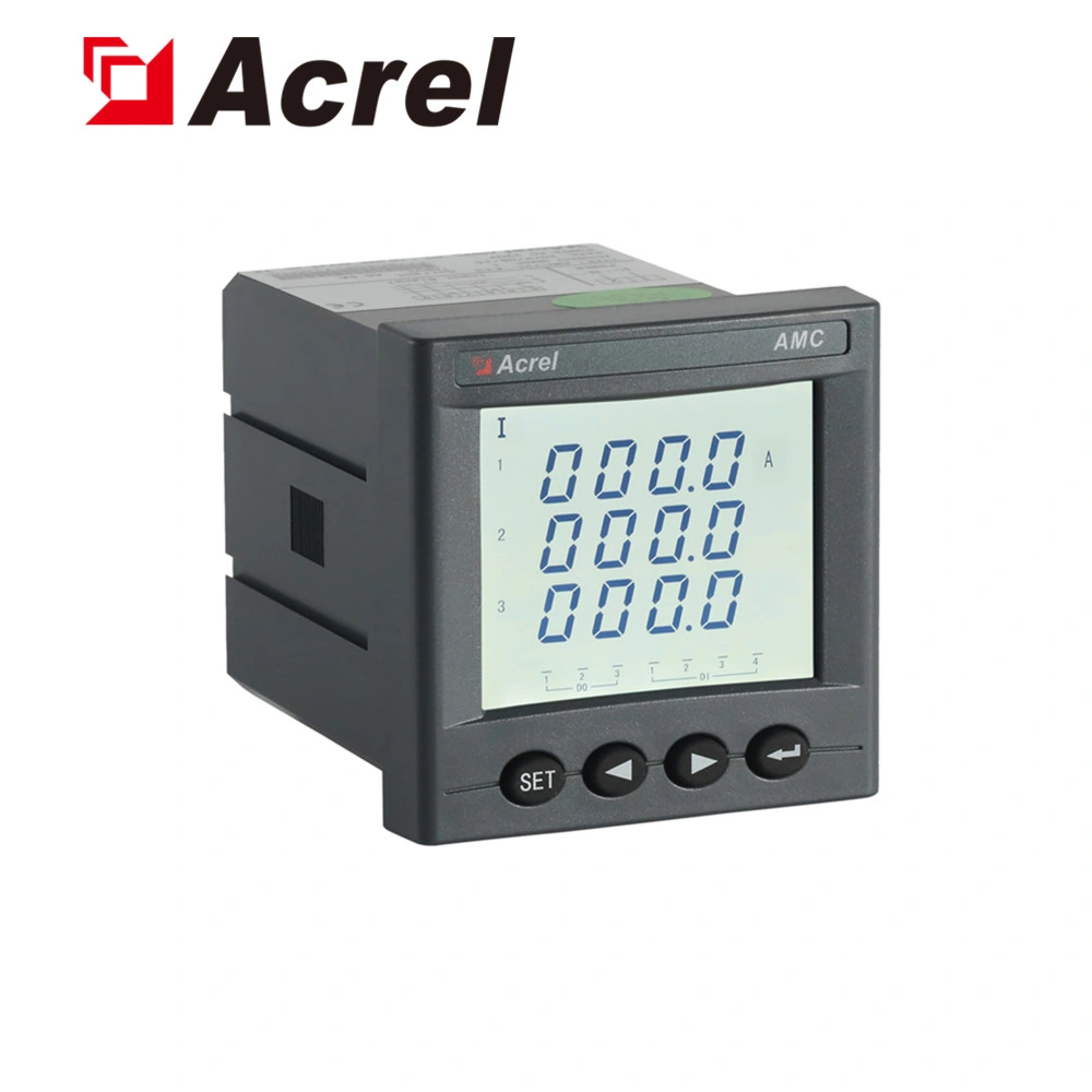 Acrel Amc72L-Ai3 Digital AC Programmable Ammeter for Rain Main Unit
