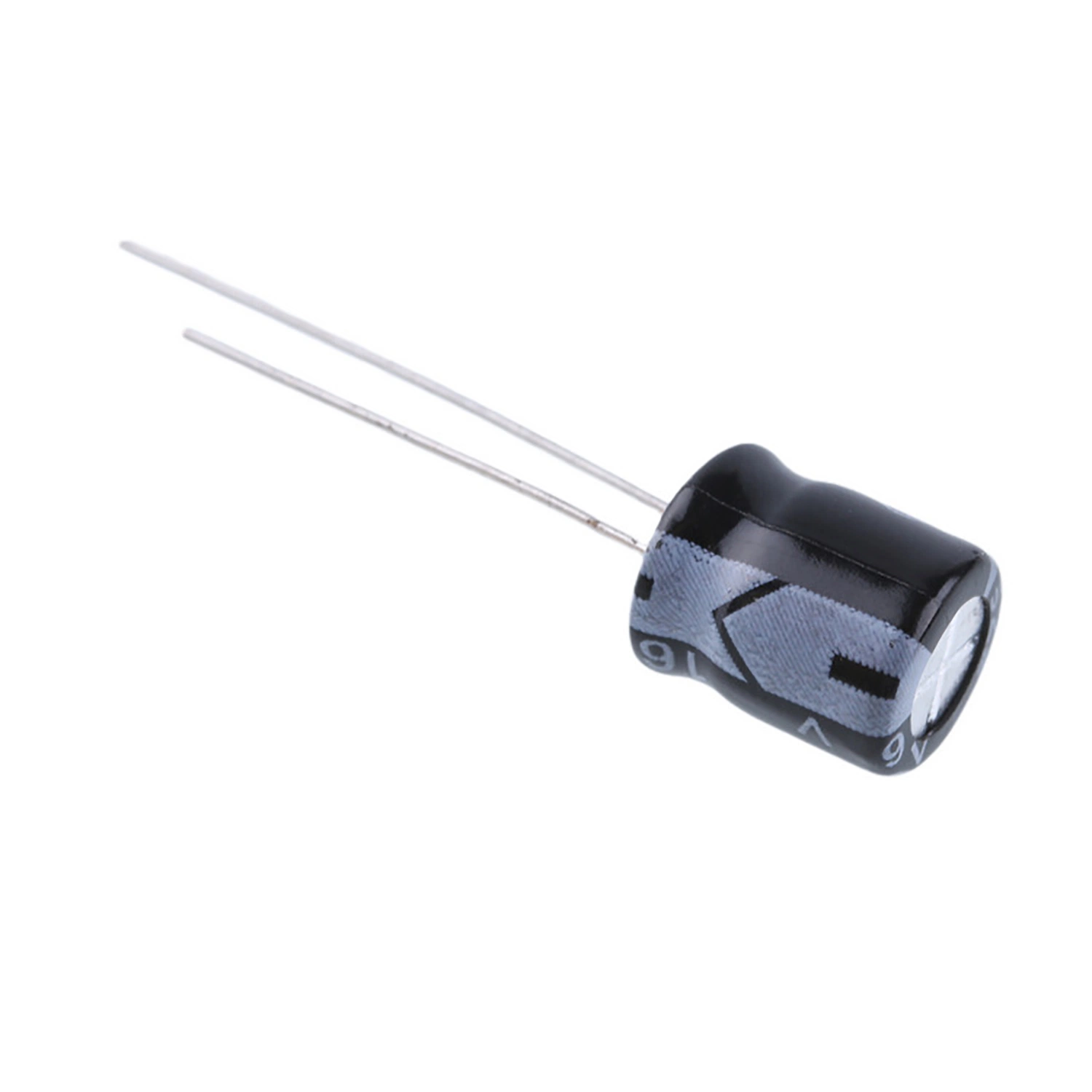 China Stock 10UF 63V SMD Chip Aluminum Electrolytic Capacitor