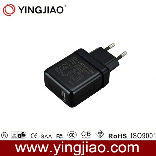 5V 1.2A 6W AC/DC USB Power Adapter