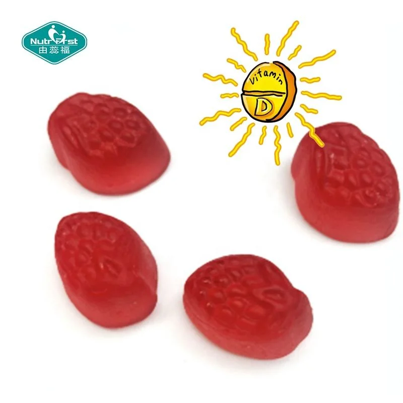 Nutrifirst Gummy Supplements Sugar-Free Vitamin D3 Powerful Vitamin D Gummies with Customized Packaging