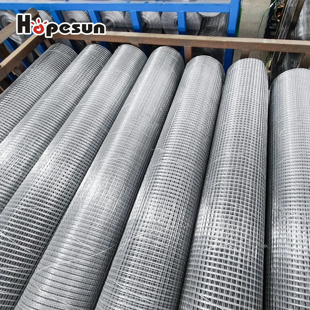 Hot Widt Wلفن Square Wire Mesh بعد اللحام