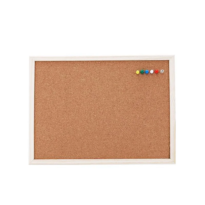 Wholesale Wooden Frame Decorative Hanging Pin Memo Message Bulletin Cork Notice Board