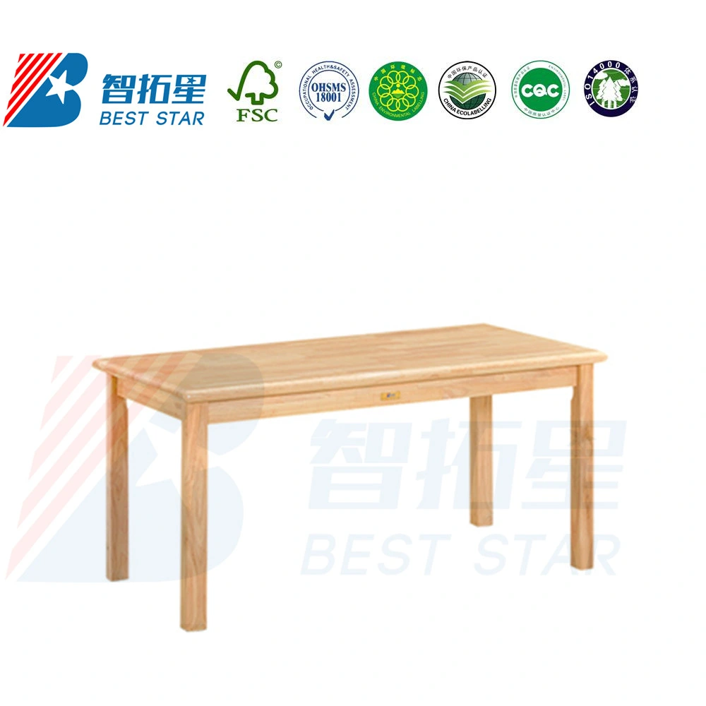 Kindergarten Study Wood Table, Playroom Game Table, Child Table Furniture, Kid Square Table, Living Room Kid Table