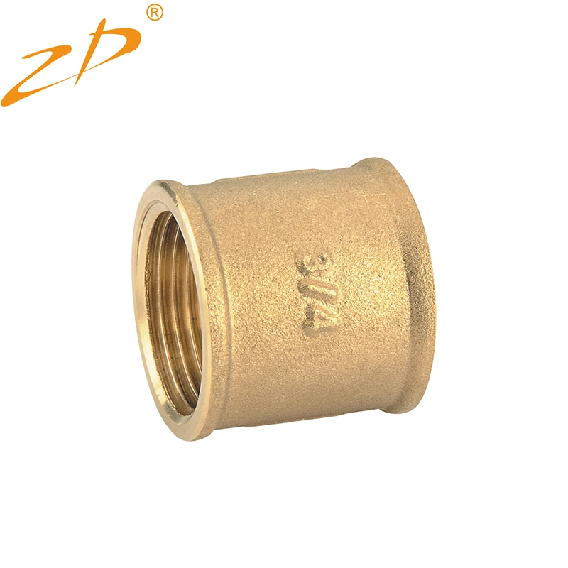 Water Meter Coupling Fittings Thread Copper Union Connector with Brass Material