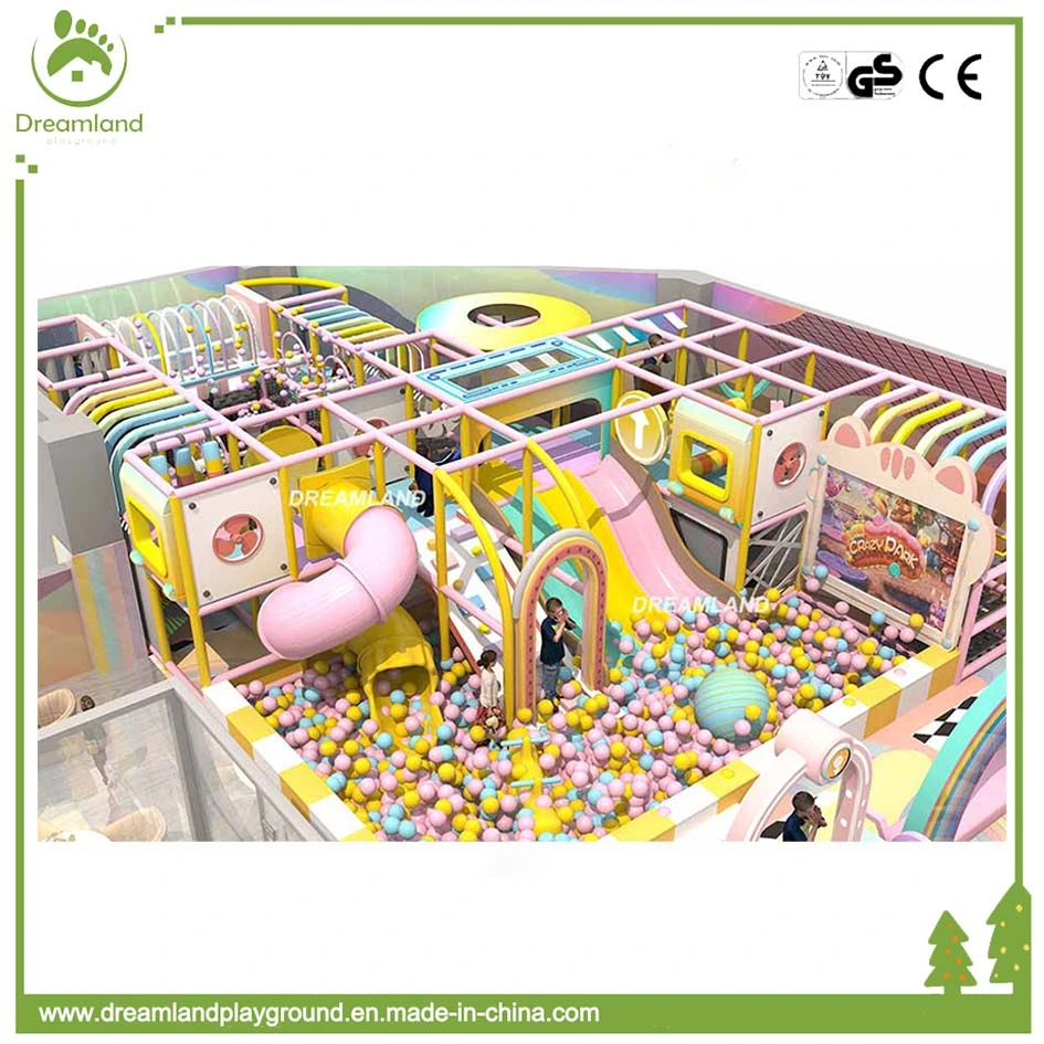 Коммерческие мягкий играть дети слайд-Луна шарик бассейн крытый детская площадка