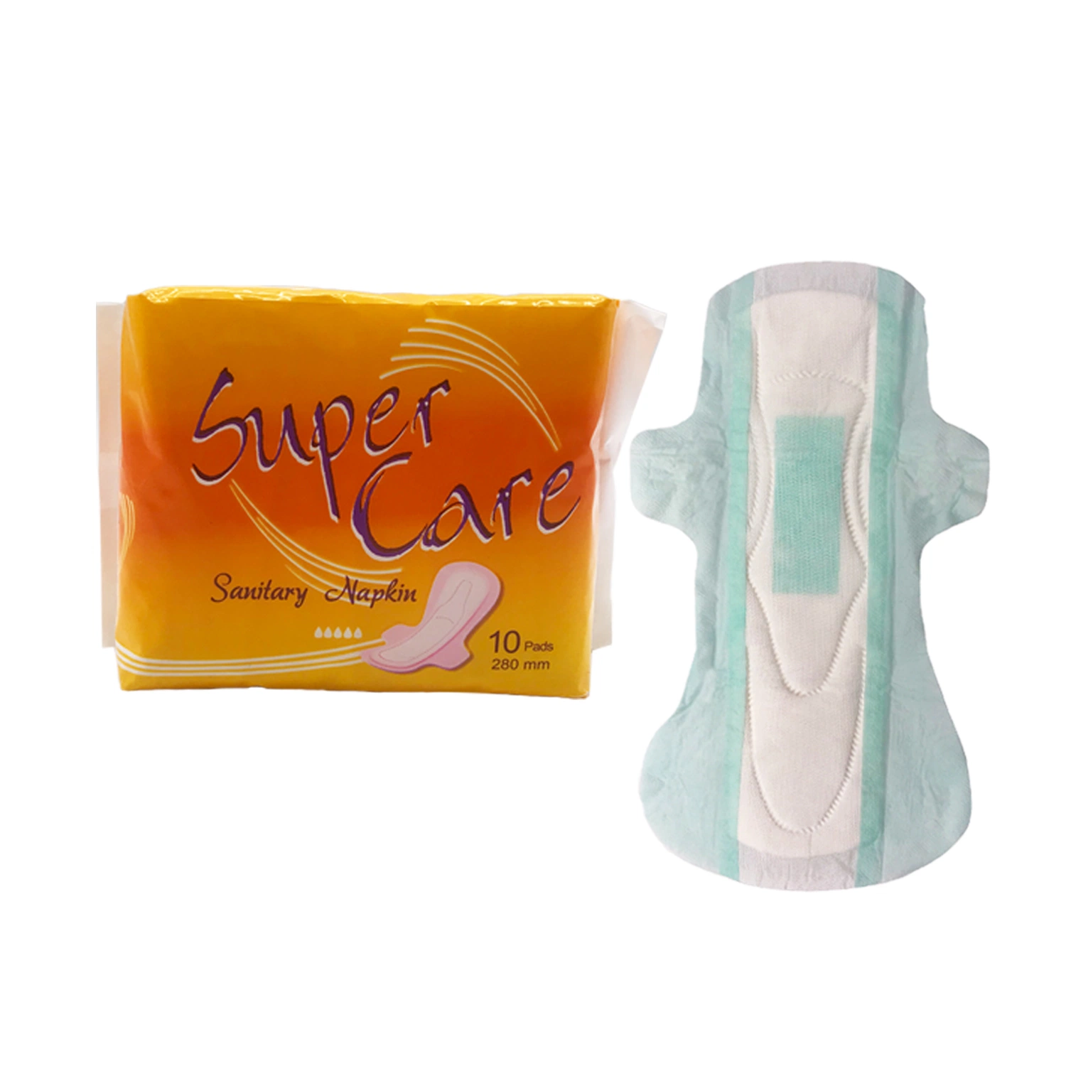 New Design Disposable Super Absorbency Sanitary Pads 3-D Leak Guard Feminine Hygiene Sanitary Napkins with high Quality