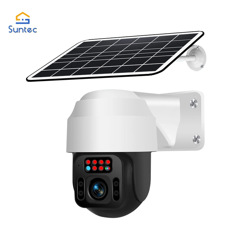 PTZ-камера с разрешением 1080p и разрешением 1080p и с режимом "ночь" и 4G Камера видеонаблюдения для систем видеонаблюдения на солнечных батареях