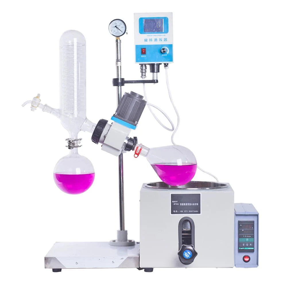 Electronic Vacuum Distillation Equipment Re-501 Water Rotary Evaporator System