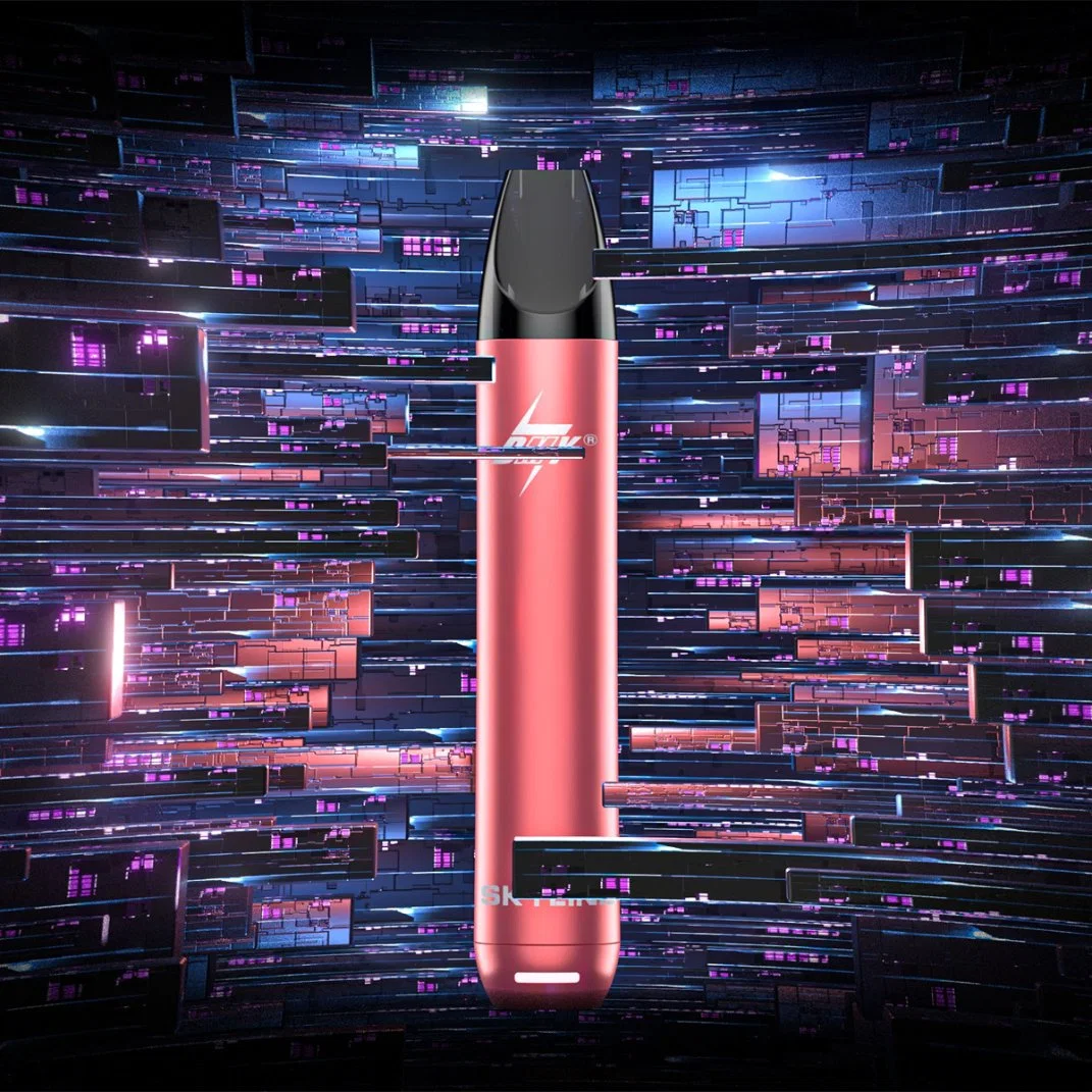 Bmy Skyline تخصيص 9000 أطواق تصميم القلم الإلكتروني Atomizer قابل للاستخدام مرة واحدة Vape قابلة لإعادة الشحن