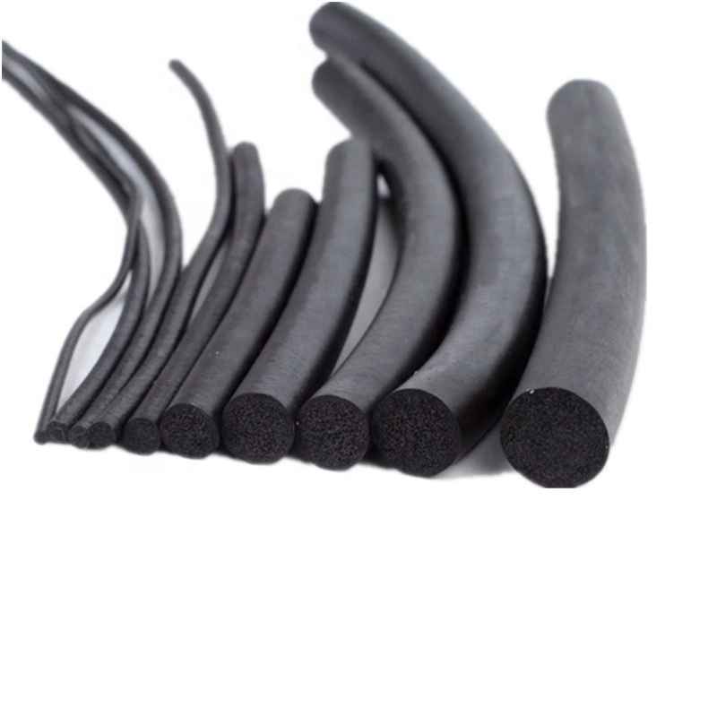 Gap Seals Open or Close Cell EPDM Rubber Foam Bush Strip Tube Sheet for Subway Screen Door Motor