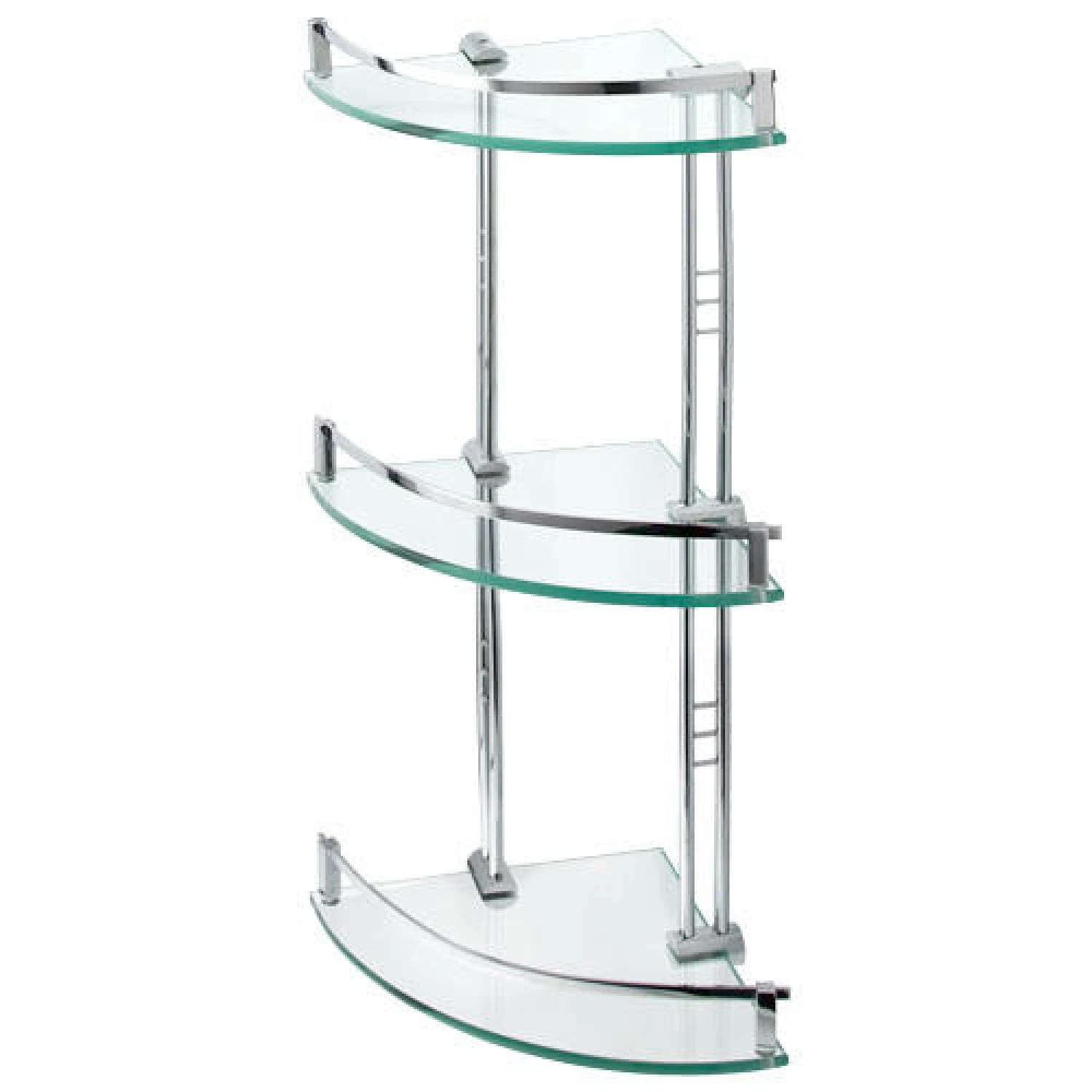 Jinghu China Factory 6-10mm Rectangle Round Shape Bathroom Furniture Safety Toughened Tempered Glass Shelf