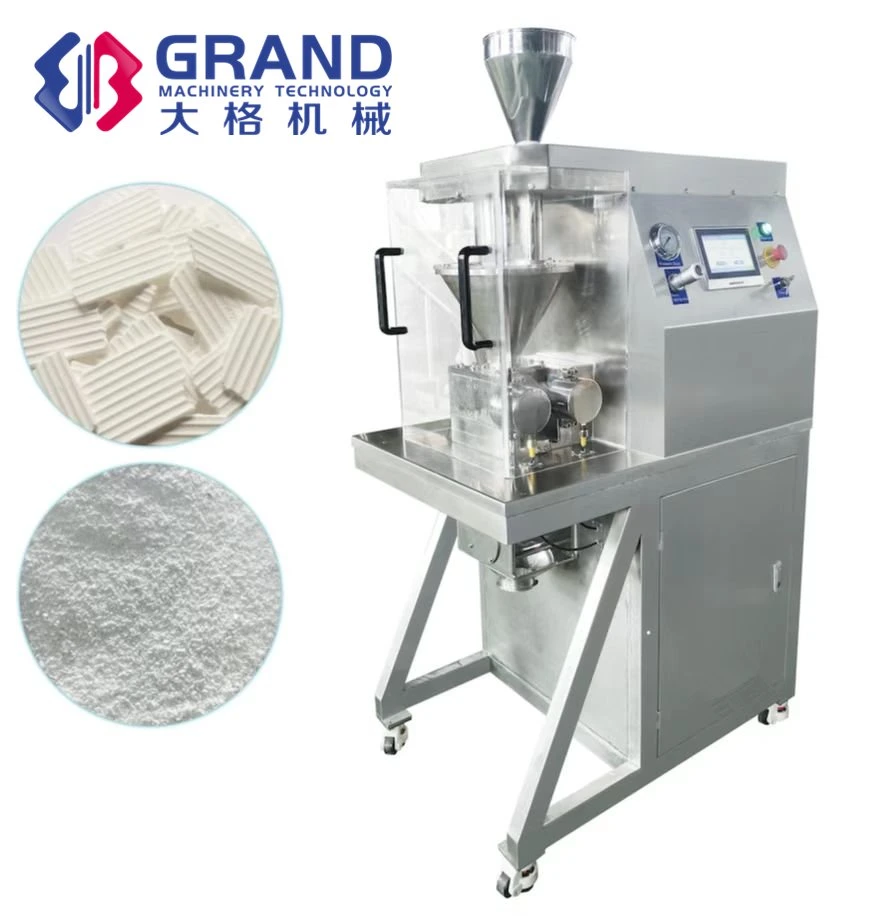 Zkg-10 Automatic Powder Granulating Machine Food Powder Lab Chemical Solid Preparation Roller Campactor Dry Granulator