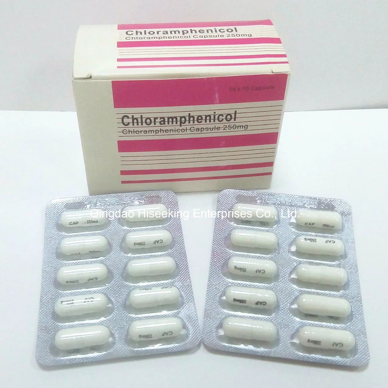 Médecine de haute qualité chloramphénicol 250mg Capsule