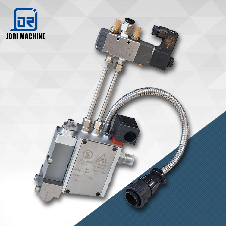 Pistola de pegamento de la hoja de troquelado de ranura de hotmelt de la máquina de encolado
