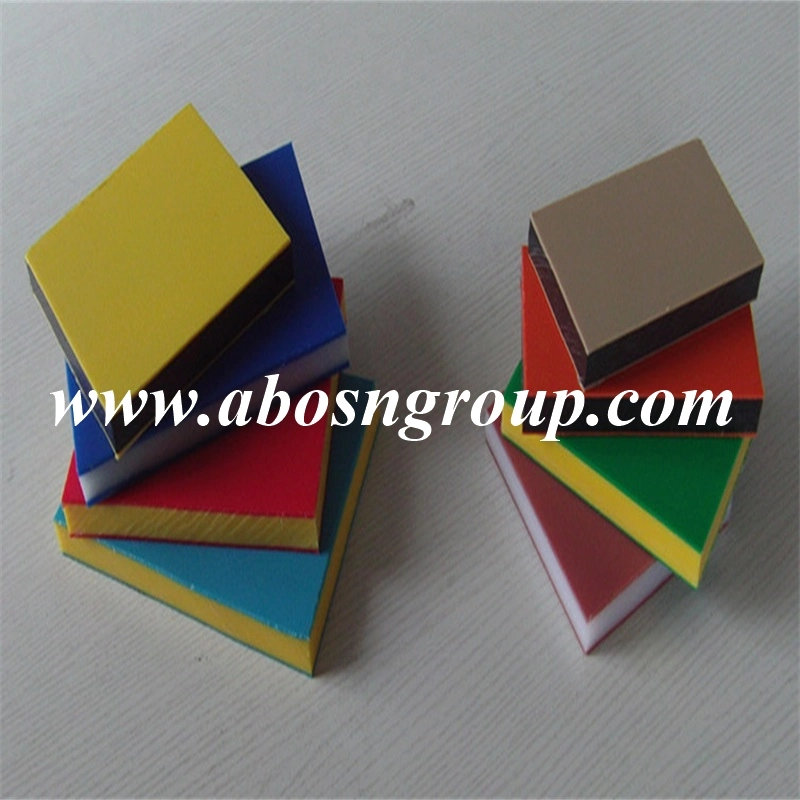 Playground Equipment Double Color Plastic Sheet