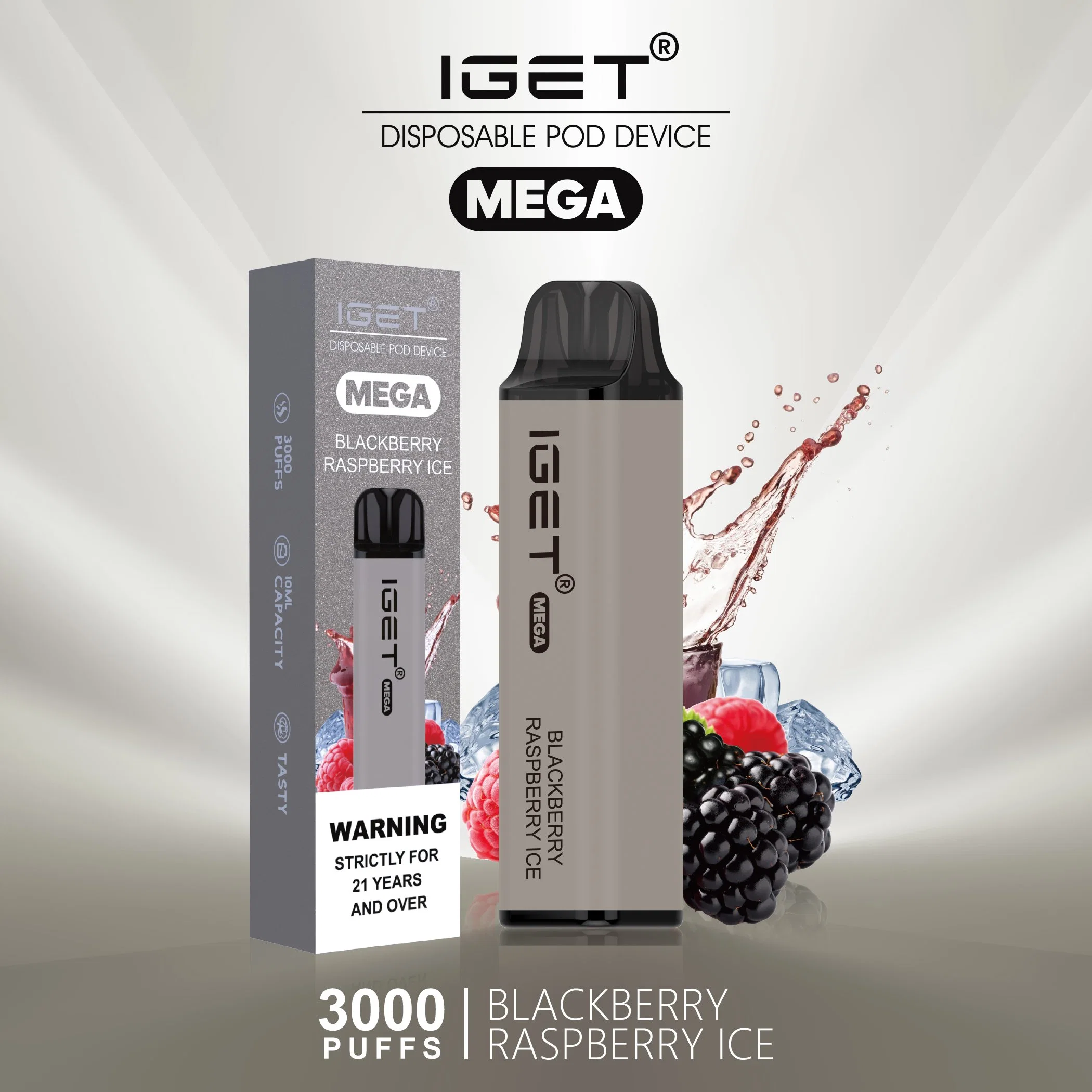 Wholesale/Suppliers Iget Vape Electronic Cigarette Smoke Iget Mega 3000 Puffs