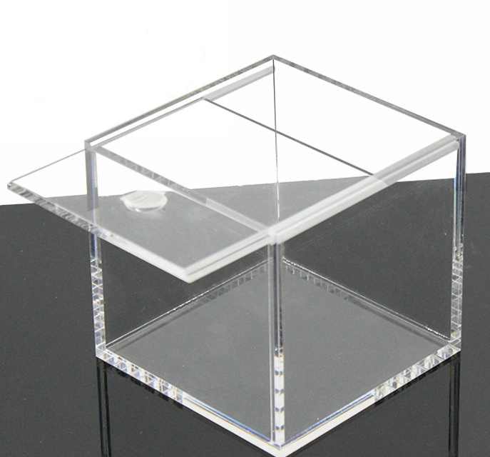 Chinese Factory Production Custom Clear Acrylic Playing Card Display Box