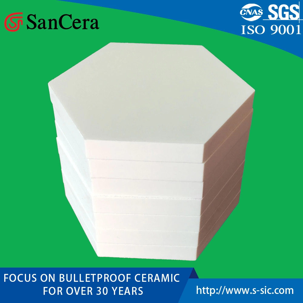 Alumina or Sic Composite Bulletproof Ceramic Plate