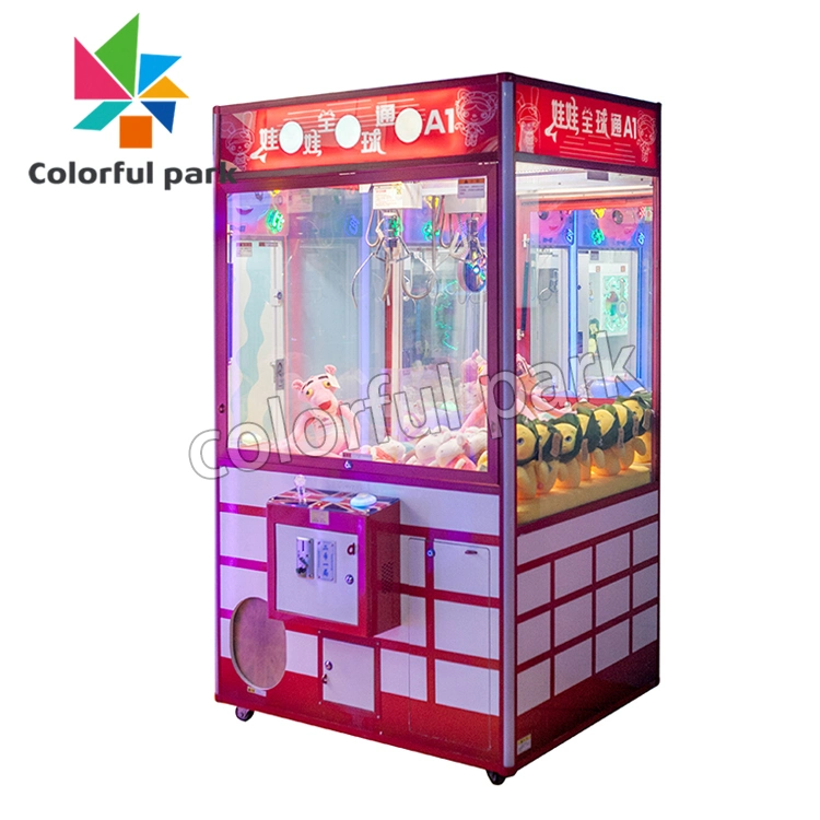 Colorfulpark Crazy Toy 2 Vending Machine Arcade Game Machines Claw Crane Machine