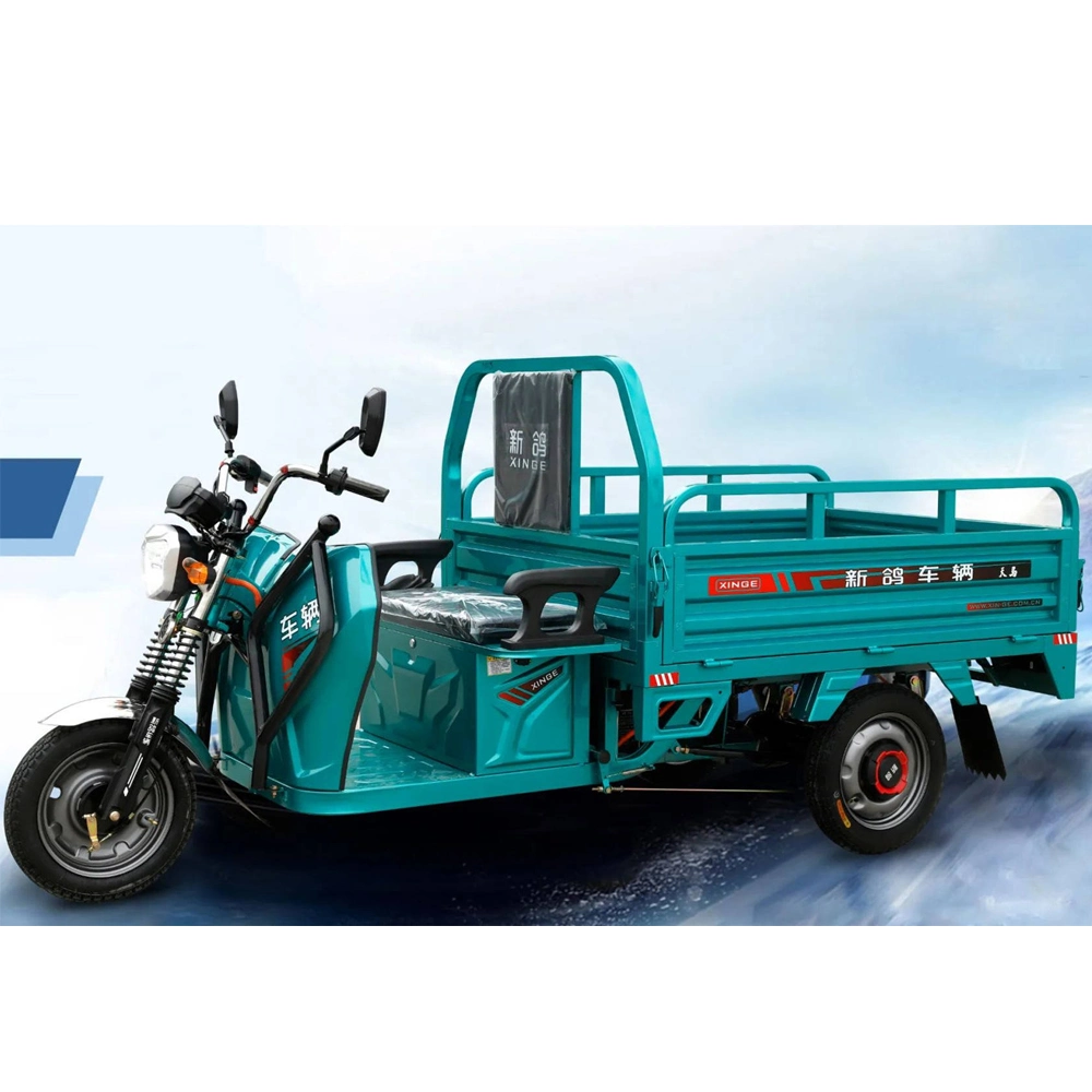 Electric Cargo Rickshaw 1 Ton Electric Cargo Tricycle