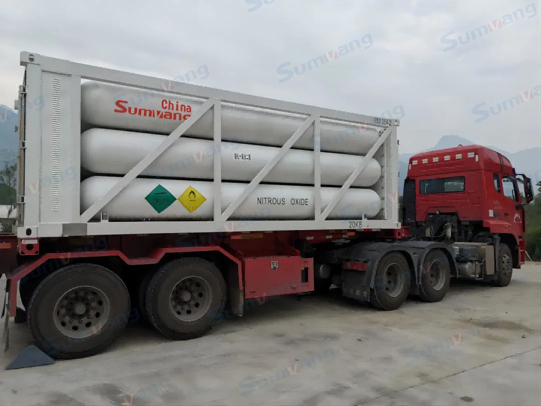 Factory Supply Tube Trailer High Purity Electronic Grade Laughing Gas