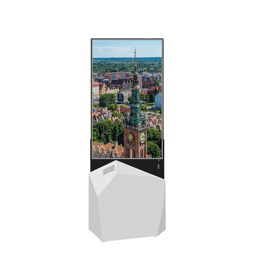 55 Inch Android Double Sided Digital Signage Transparent Slim Thin LCD Advertising Display