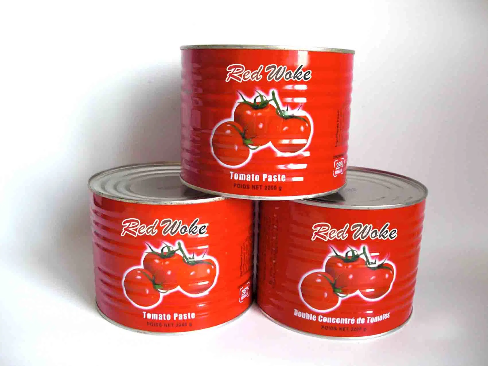 Seasig 210g*48tins/CTN EO pâte de tomates en conserve pour pâtes de marque et Sauce pizza