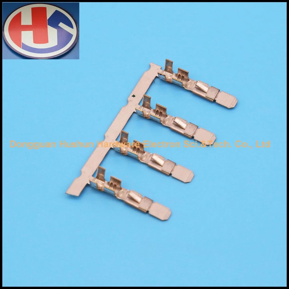 Metal Hardware Copper Stamping Parts Small Battery Spring Electrical Contacts