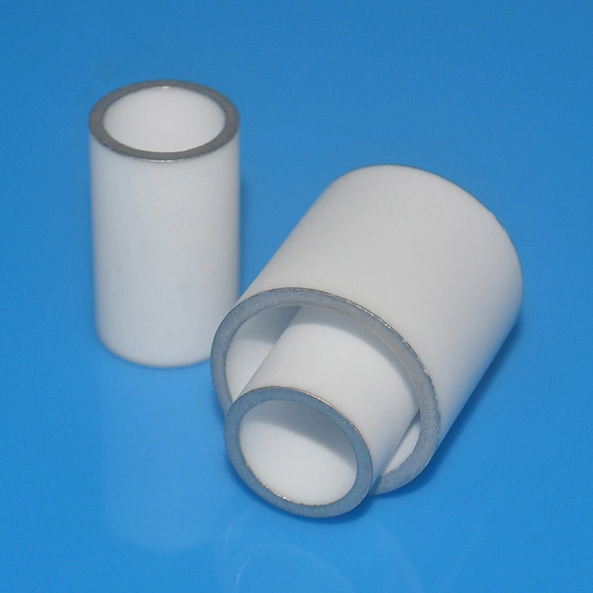 High Purity Metalization Alumina Ceramic Tube for Brazing Application