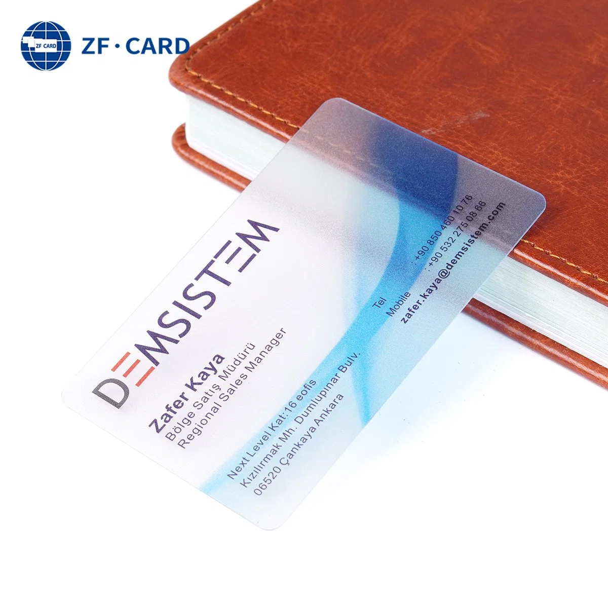 Customized Standard Size Cr80 Plastic PVC NFC Card 13.56 MHz MIFARE (R) Plus Smart Card