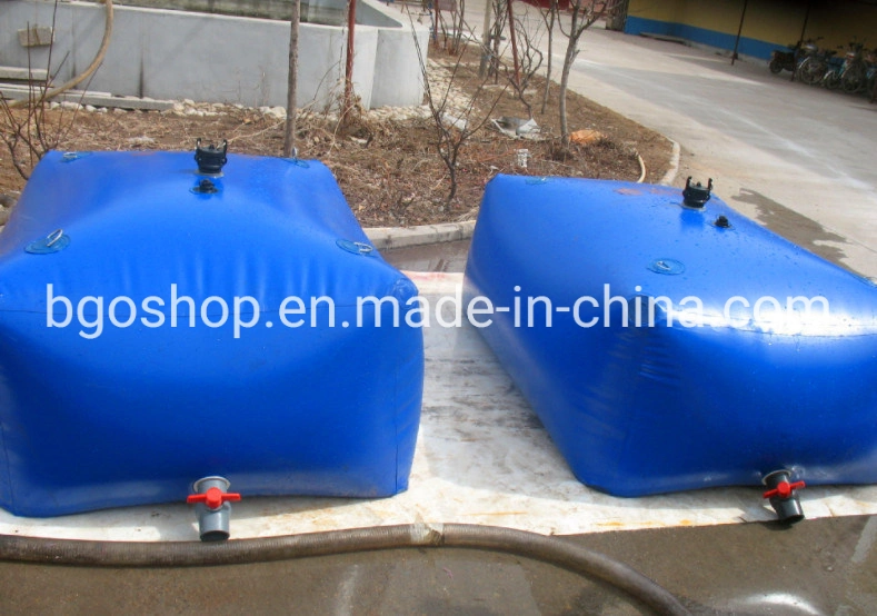 Drought Resistance Fire Fighting PVC Tarpaulin Drinking Water Bladder Flexi Water Tank