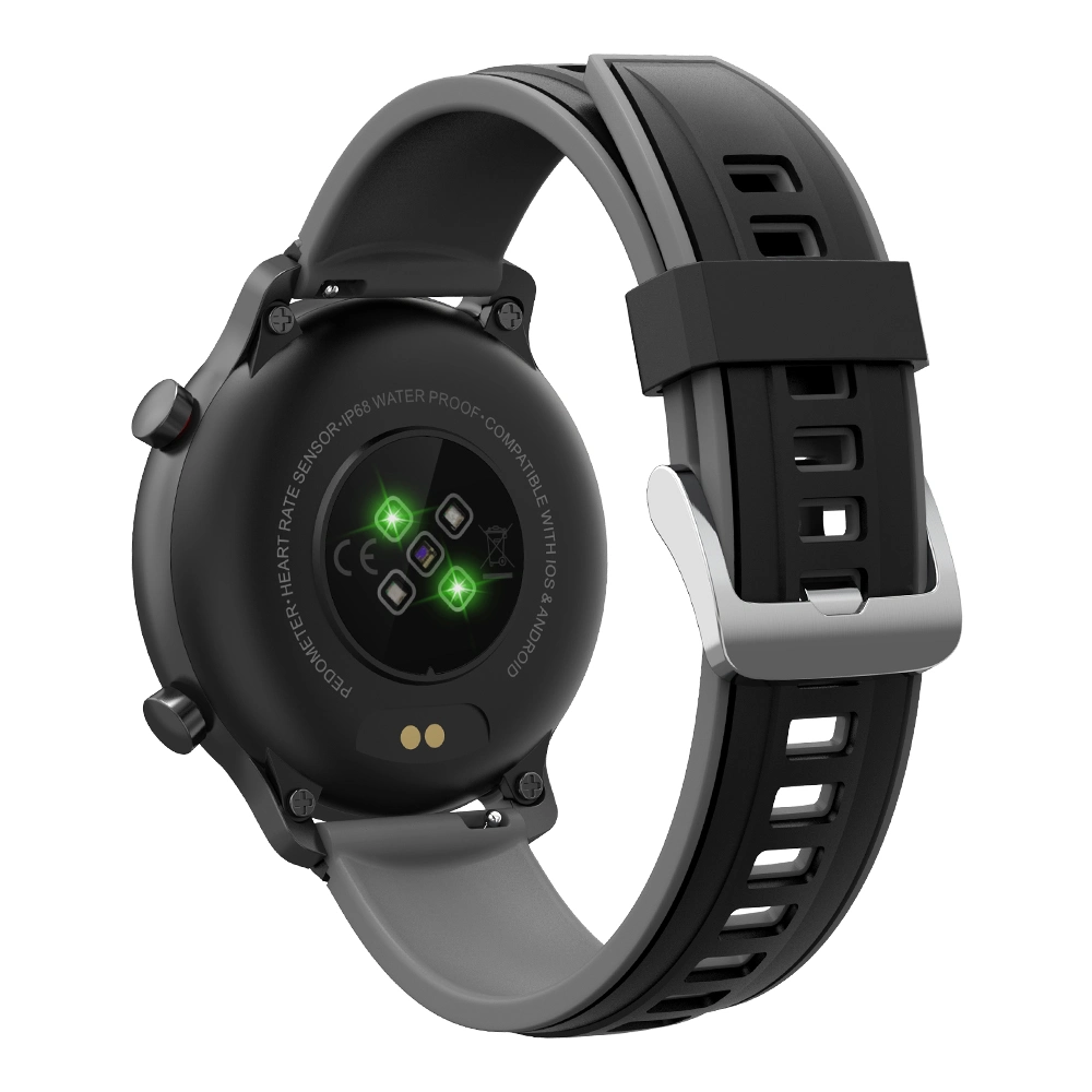 1.3 pouces écran Ronde Smart Bracelet Pro Hot vendre Smart ronde de surveillance étanche de sangles en acier bracelet Montres femmes Luxury Fitness Sport Smartwatch