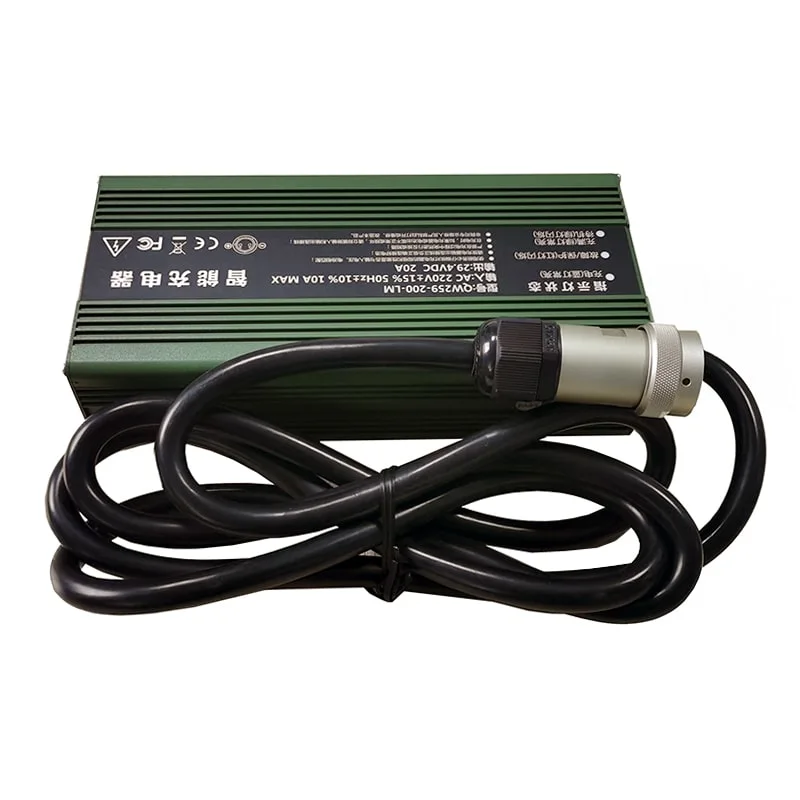 Military Quality DC 72V 73V 8A 600W Low Temperature Charger for 20s 60V 64V LiFePO4 Battery Pack with Pfc