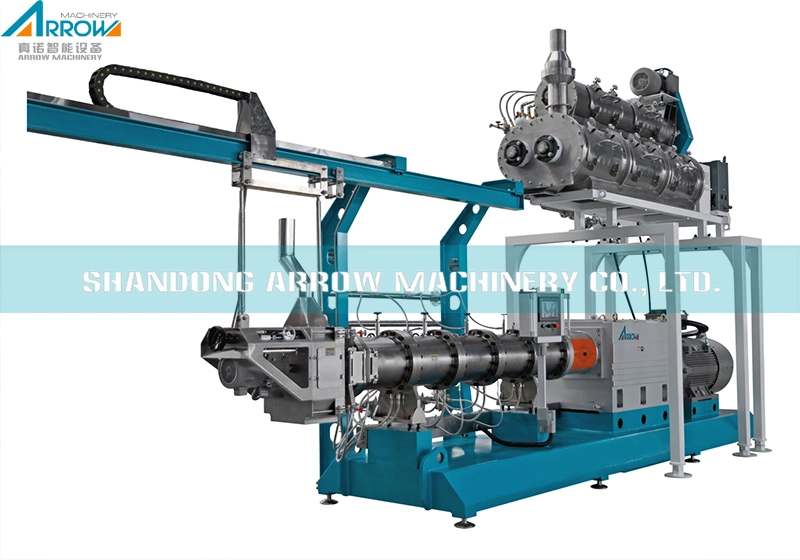 Stainless Steel Dry Dog Food Pellet Making Machine Dry Pet Dog Food Extruder Cat Food Equipment