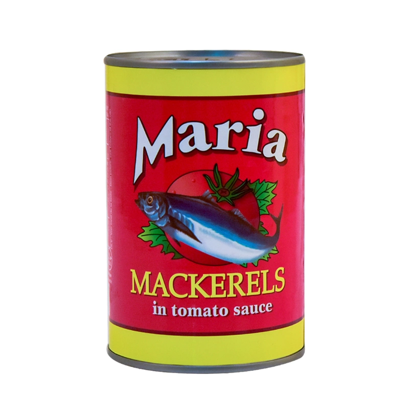 Good Taste Tinned Spicy Mackerel Canned Fish Factory Price Seafood Original Factory