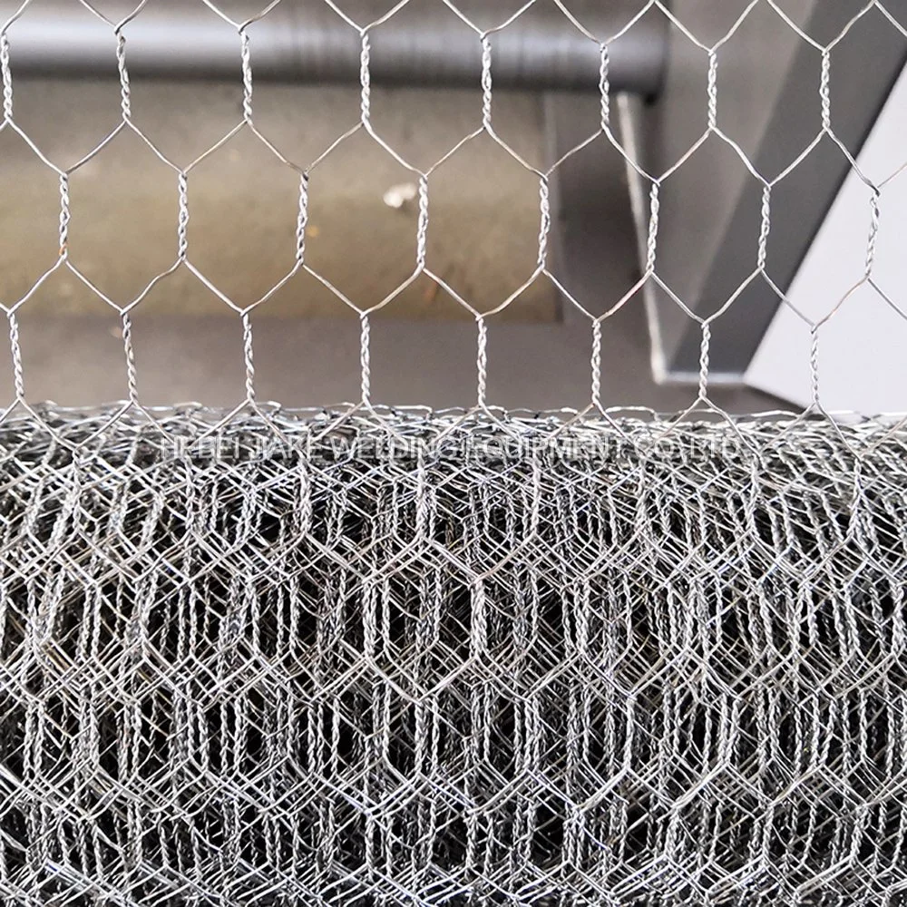 Nw Series Hexagonal Wire Netting Wire Mesh Chicken Cage Making Machine