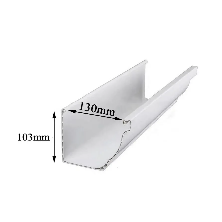 Malla metálica perforada Aluminium canaletas sistema de drenaje de techos Rain Gutter Guardias