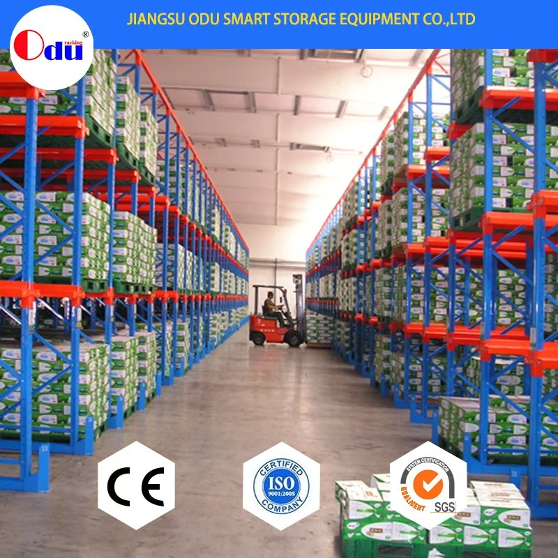 Customized Warehouse Drive Through Heavy Duty Shelf Cold Room Shelfs for Euro Industry Use